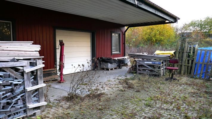 Eingang Werkstatt