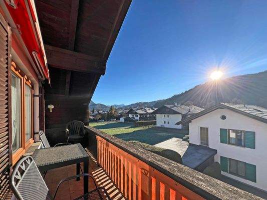 Balkonblick Richtung Osten