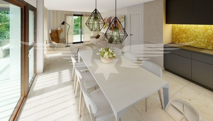 Visualisierte Küche/Essbereich