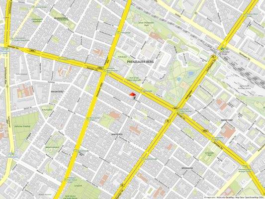 Geolyzer Kartenausschnitt