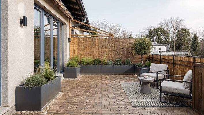 Visualisierung Dachterrasse