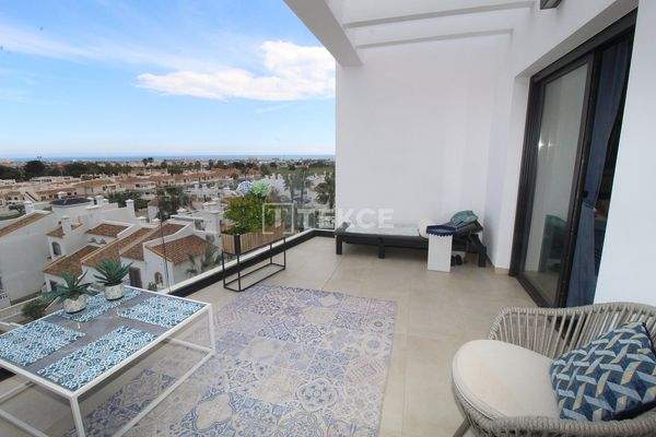 Sea-View Duplex Penthouse in Orihuela Costa Alicante with Solarium