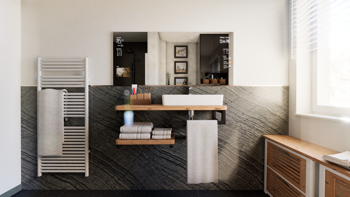 Badezimmer (Visualisierung)