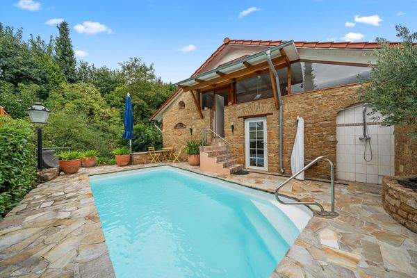 Privatsphäre am Pool