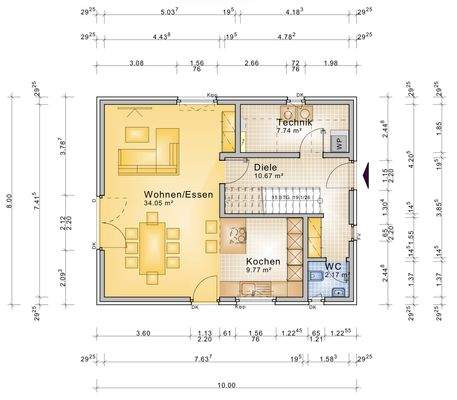 Grundriss Erdgeschoss