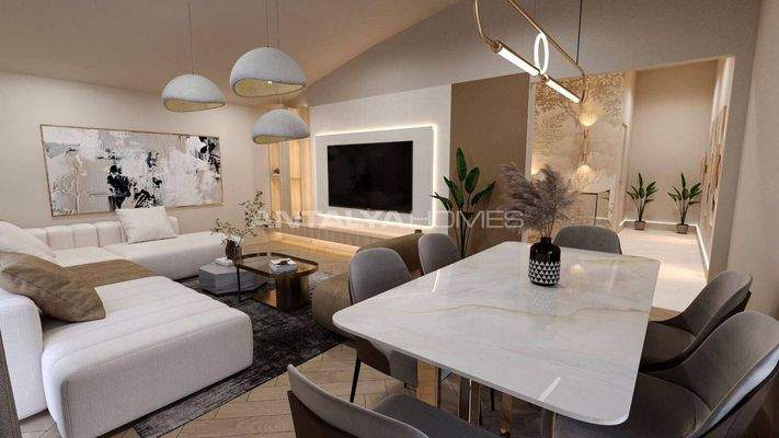 2 and 3-Bedroom Apartments for Sale in Antalya Serik