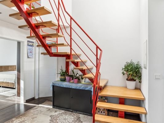 Treppe Maisonettenwohnung