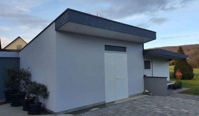 Lager-/Abstellraum und Gartenhaus