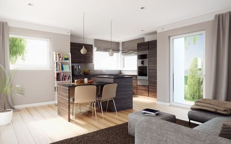 Hausidee_Living_Fertighaus_SOLUTION_183_V2_Einliegerwohnung