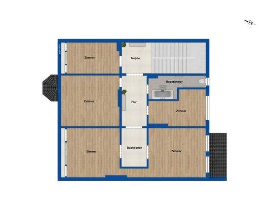 Grundriss Dachgeschoss