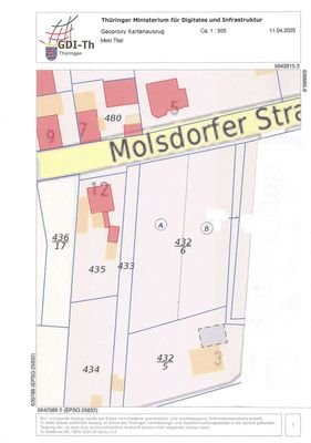 geplante Teilung