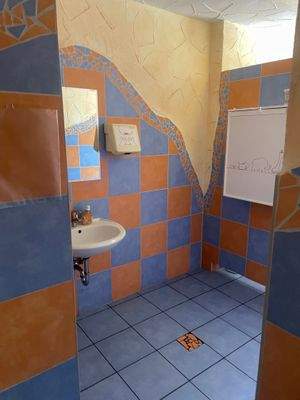 Gäste WC Wickeltisch