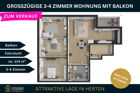 Herten Wohnungen, Herten Wohnung kaufen