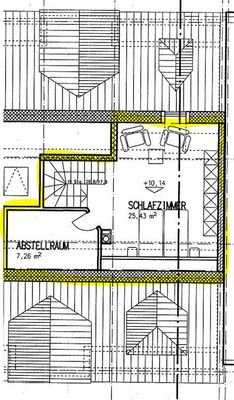 Grundriss Dachgeschoss