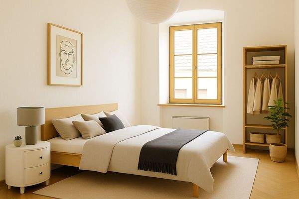 Schlafzimmer (Visualisierung)