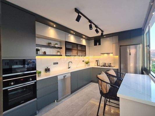 Fully Furnished Flat 530 Meters from the Beach in Alanya Antalya