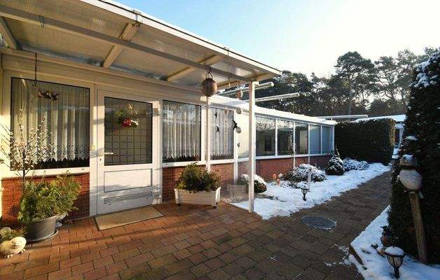 Blick auf den Wintergarten