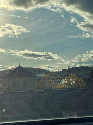 Ausblick aus Studiofenster