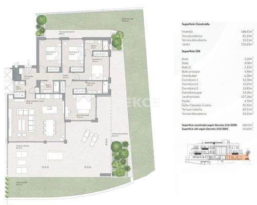 Sea View Golf Apartments in a Boutique Complex in Marbella