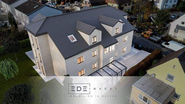 Aus der Vogelperspektive bei Nacht_Visualisierung