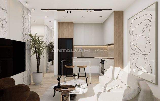 Different-Layout Apartments in Antalya Altintas