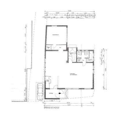 Friseurladen Grundriss