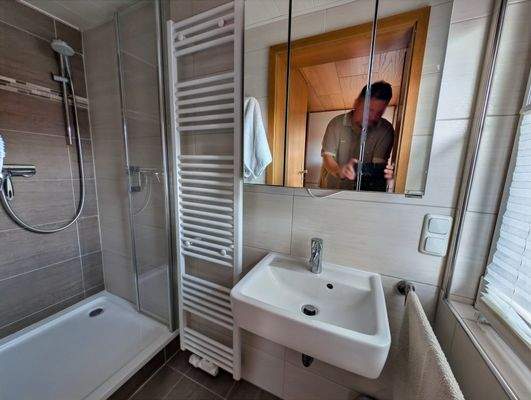 Duschbad im Obergeschoss