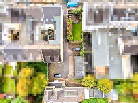 Luftbildaufnahme Grundstück