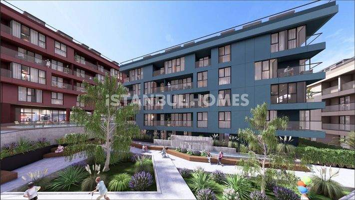 Luxury Beykoz Flats with Sea Views and Rich On-Site Amenities