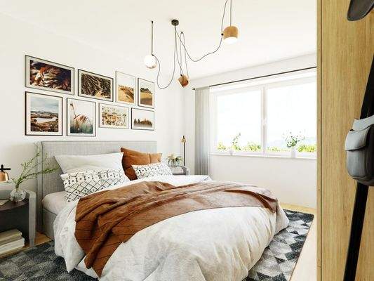 Schlafzimmer Einrichtungsbeispiel