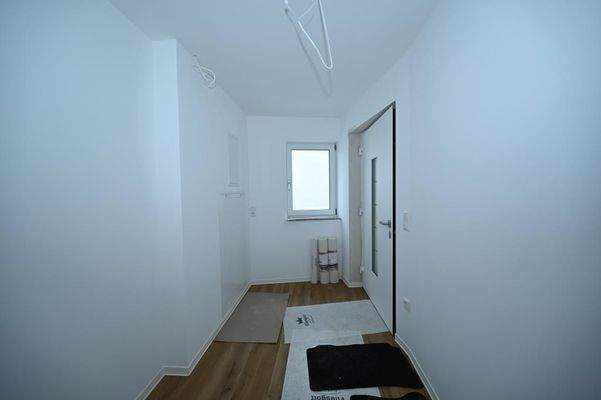 Platz für Garderobe