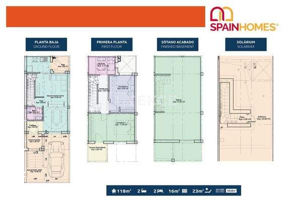 Townhouses in a Convenient Location in Santa Pola Alicante