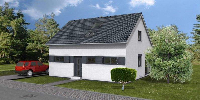 Beispielhaus Straßenansicht