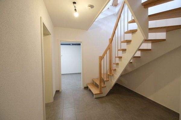 Der Flur im Kellergeschoss