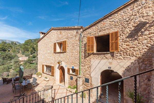 Blick auf die Terrasse