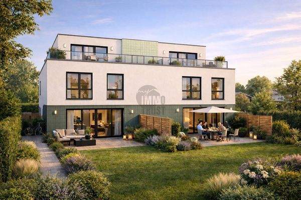 Illustration für Doppelhaus