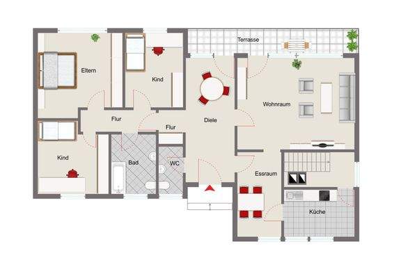 Grundriss Erdgeschoss