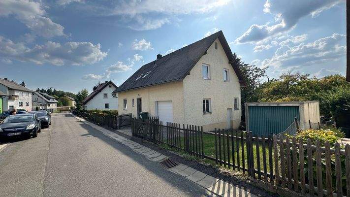 Ansicht von der Straße