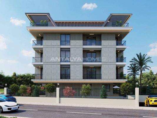 Stylish Apartments in a Complex Near the Sea in Konyaalti