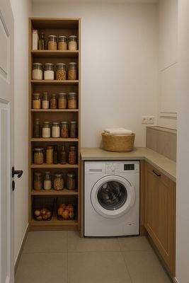 Waschküche gestaged