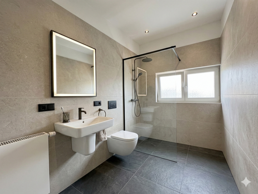 EG Gäste-WC – KI-Visualisierung als Duschbad