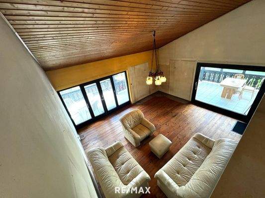 Sicht aus der Galerie