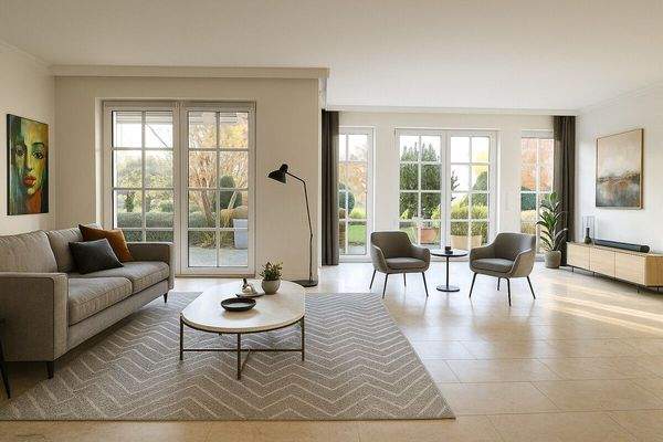 HOMESTAGING Wohnzimmer (KI generiert)