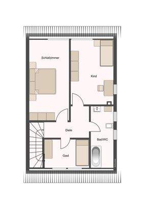 Grundriss Dachgeschoss