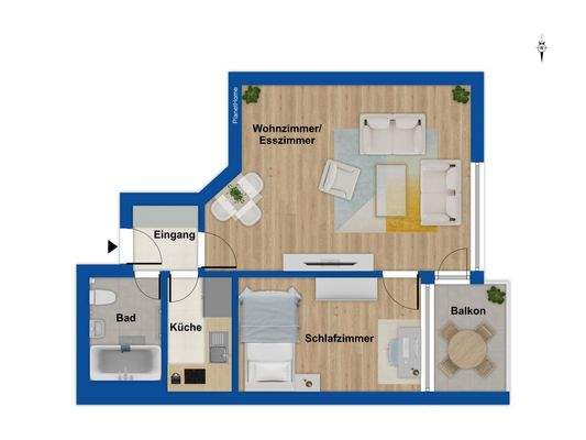  Grundriss Erdgeschoss