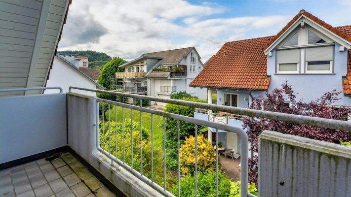 Balkon in Ost-Ausrichtung