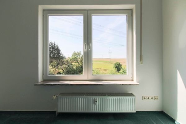 Ausblick vom Wohnzimmer