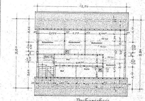 Grundriss Dachgeschoss