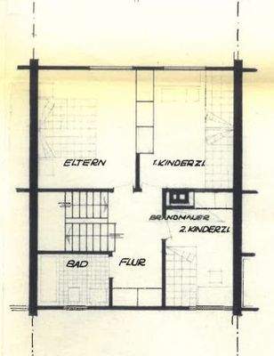 Grundriss 1. Obergeschoss