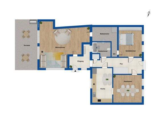 Grundriss Erdgeschoss